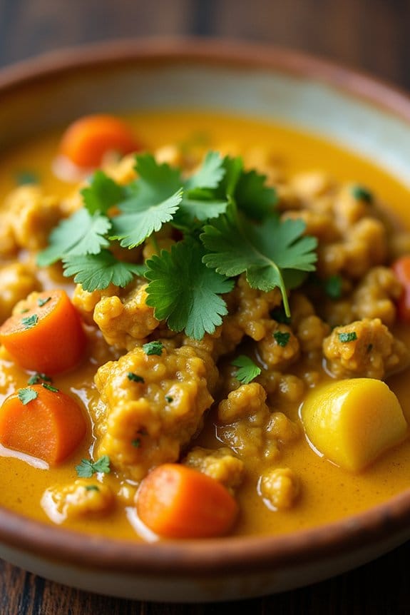 flavorful jamaican chicken curry