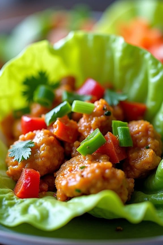 flavorful nutritious lettuce wraps