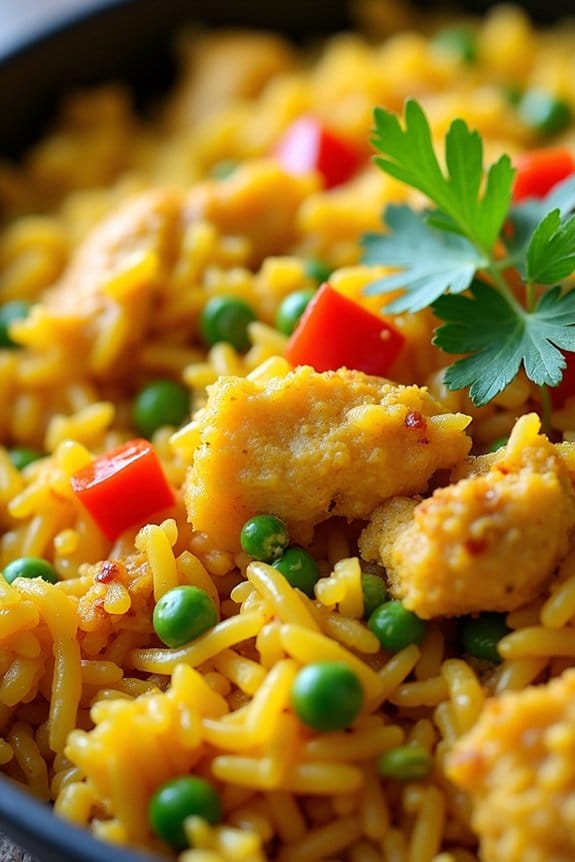 flavorful one skillet chicken dish