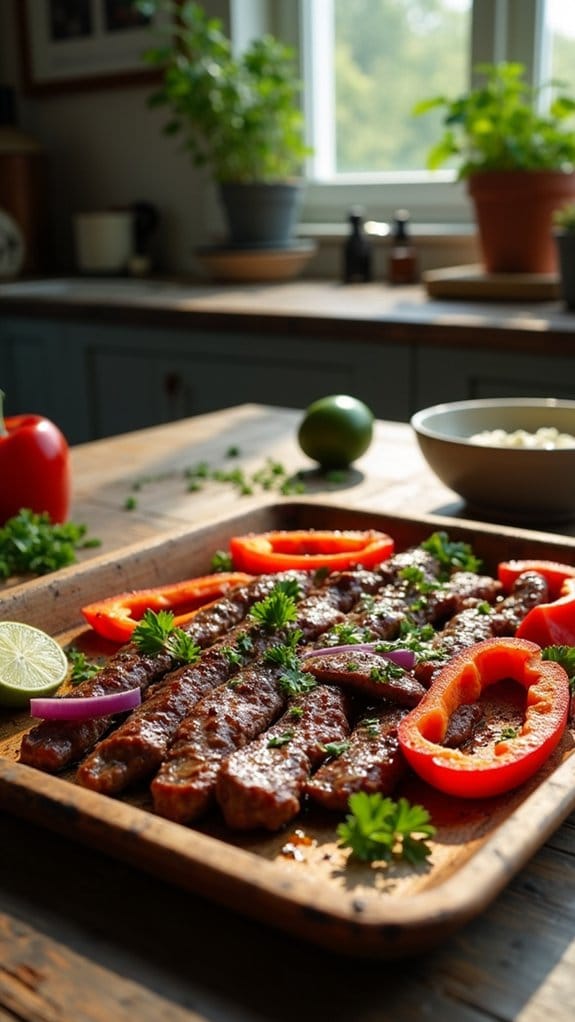 flavorful sheet pan fajitas