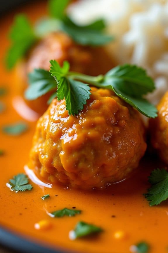 flavorful thai chicken meatballs