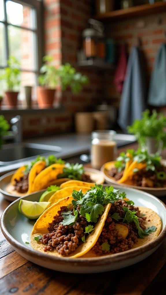 ground beef potato tacos