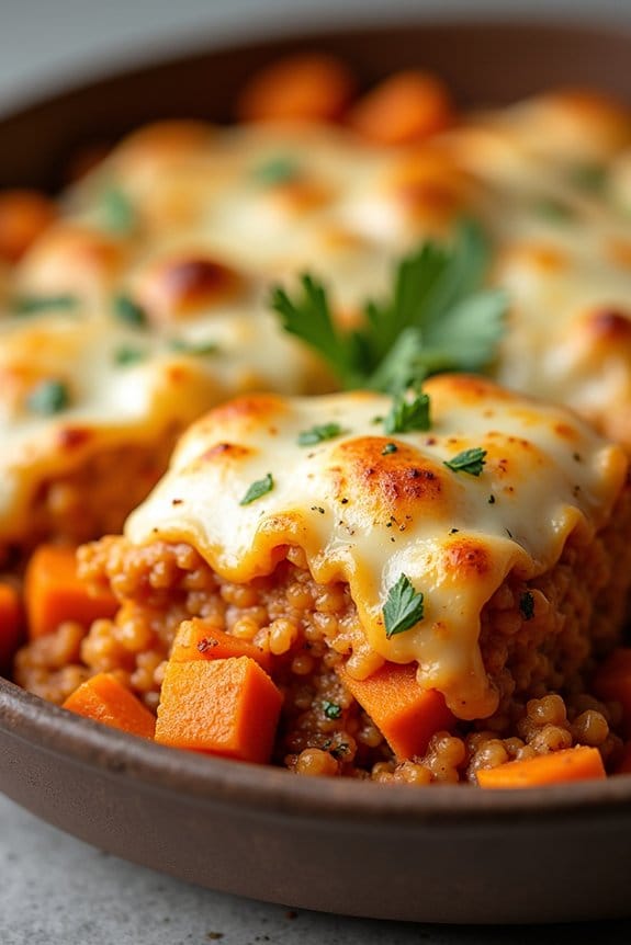 ground chicken sweet potato casserole