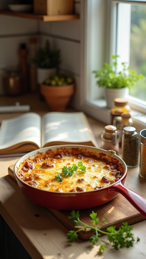 healthy beef cauliflower casserole