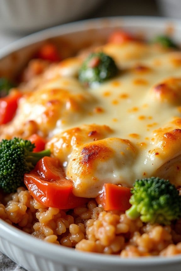 healthy chicken vegetable casserole