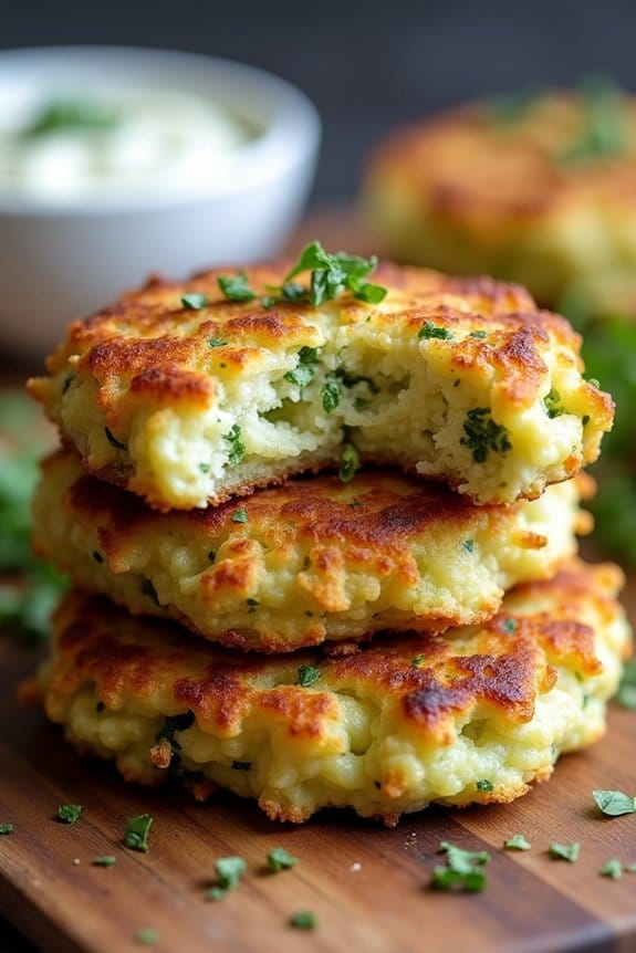 healthy chicken zucchini fritters