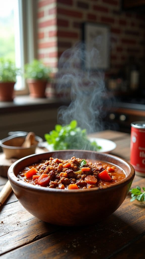 hearty beef and quinoa