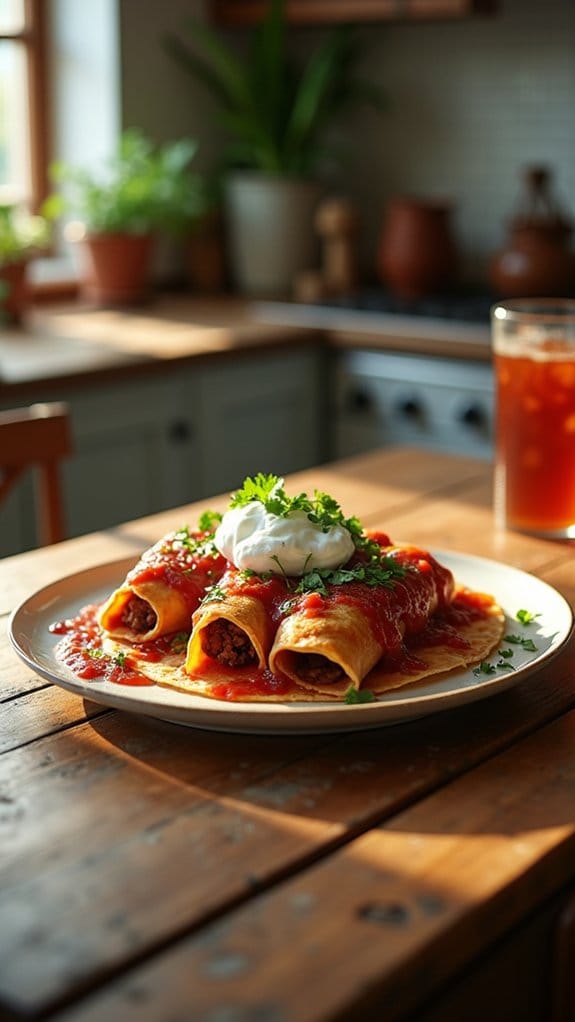 hearty beef enchiladas recipe