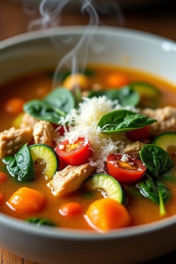 hearty chicken vegetable soup