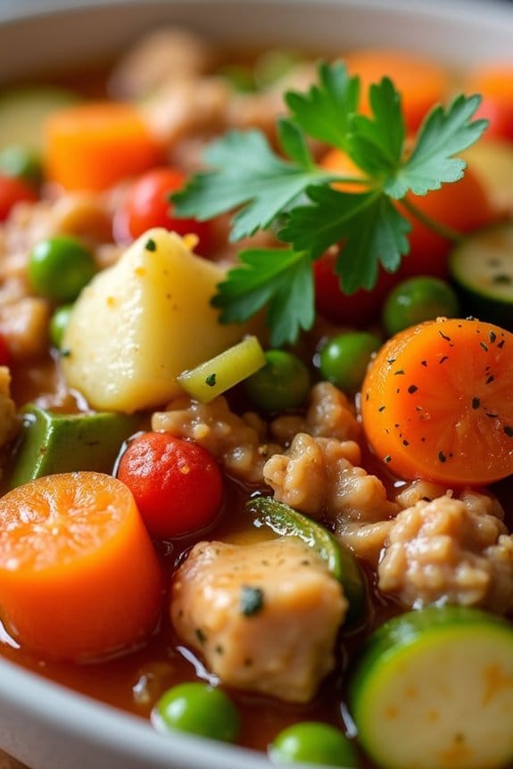 hearty chicken vegetable stew