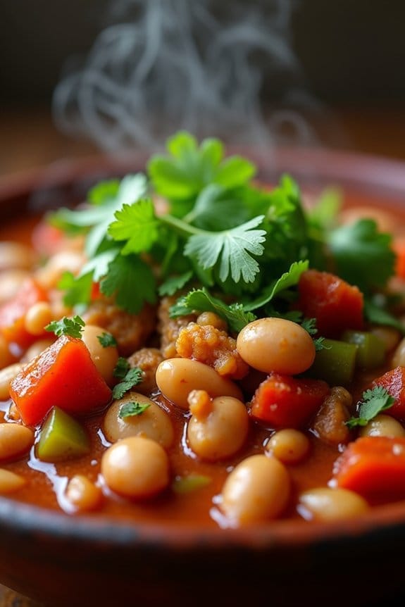 hearty ground chicken chili