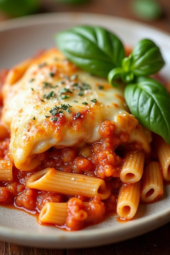 hearty italian chicken casserole