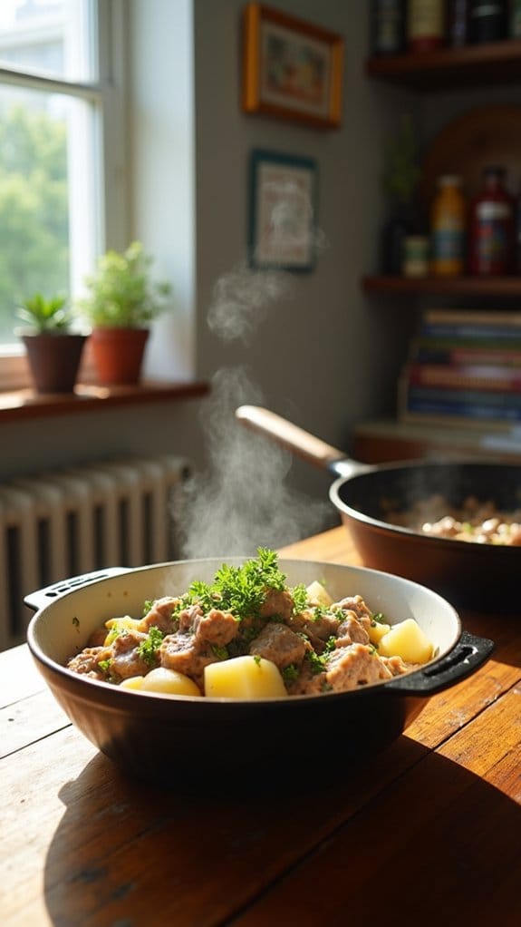 hearty one pan comfort meal