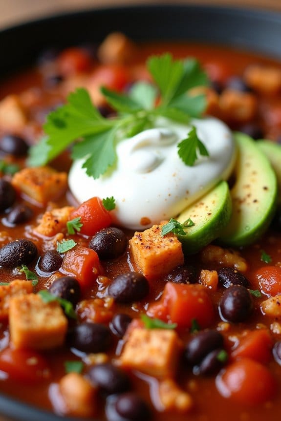 hearty spicy chicken chili