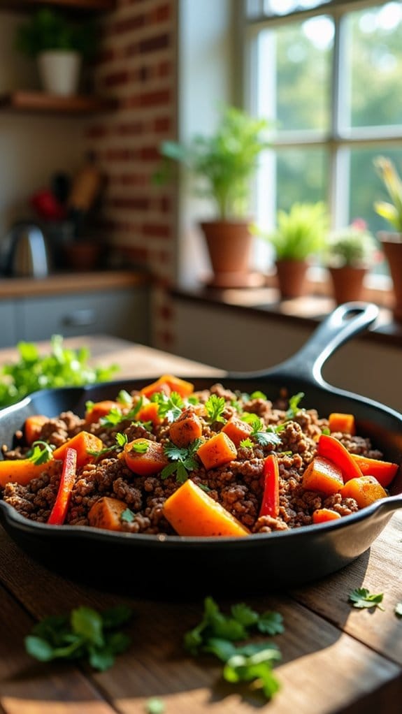 hearty tex mex skillet dish