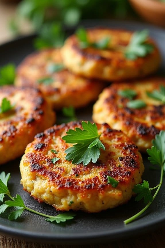 herb infused chicken patties recipe