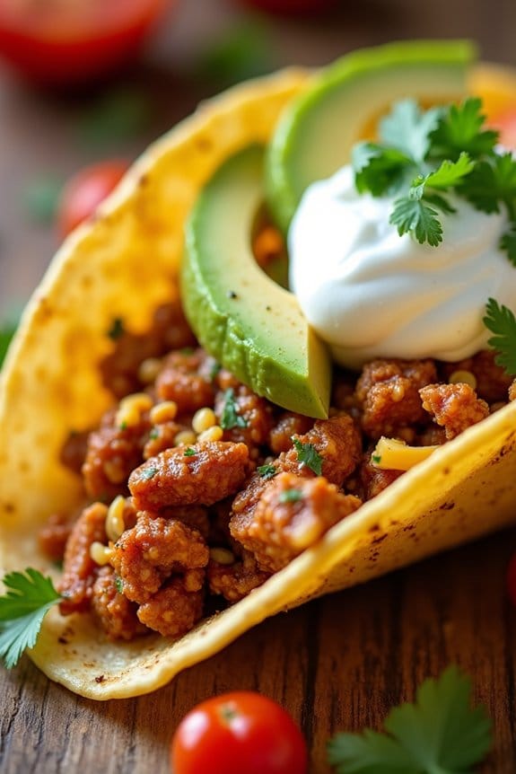 instant pot savory tacos