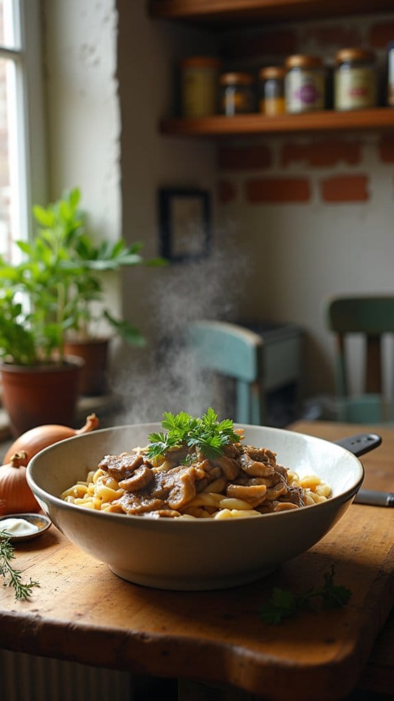 irresistible creamy beef comfort