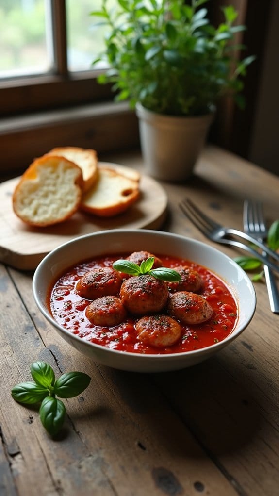 juicy low carb meatballs