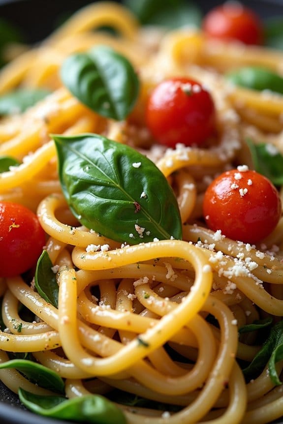 lemon basil chicken pasta