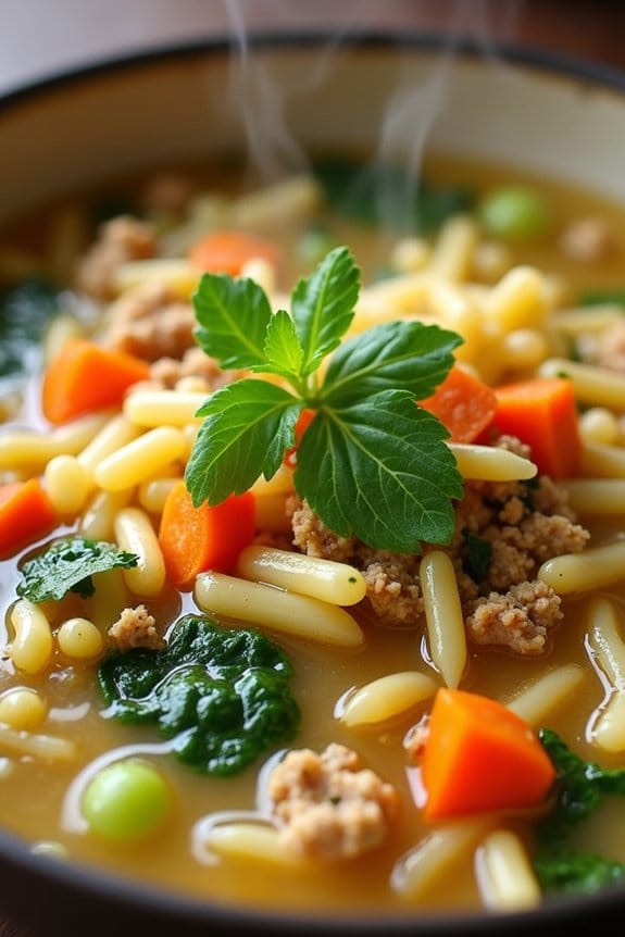 lemon orzo chicken soup