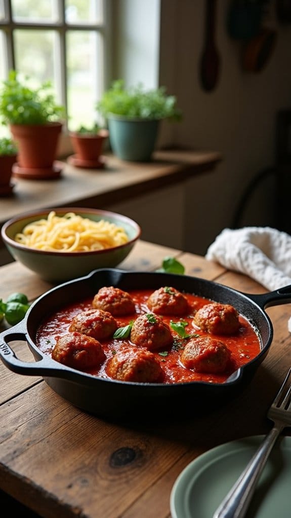 make ahead italian meatballs