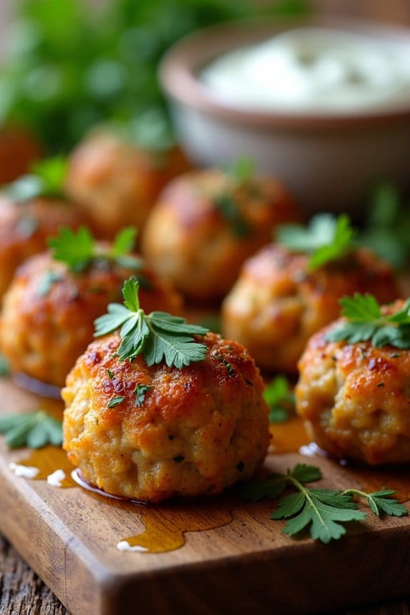 mediterranean chicken meatball recipe