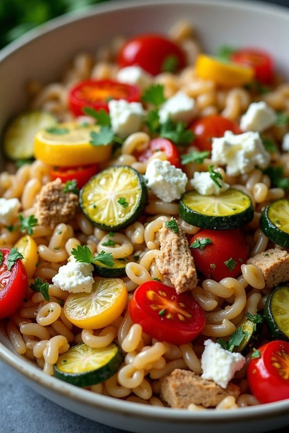 mediterranean chicken orzo delight