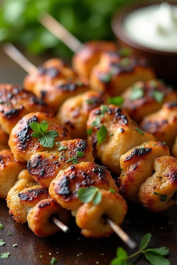 mediterranean chicken skewers recipe