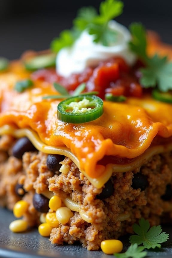 mexican chicken lasagna recipe