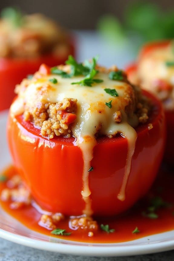 nutritious stuffed bell peppers
