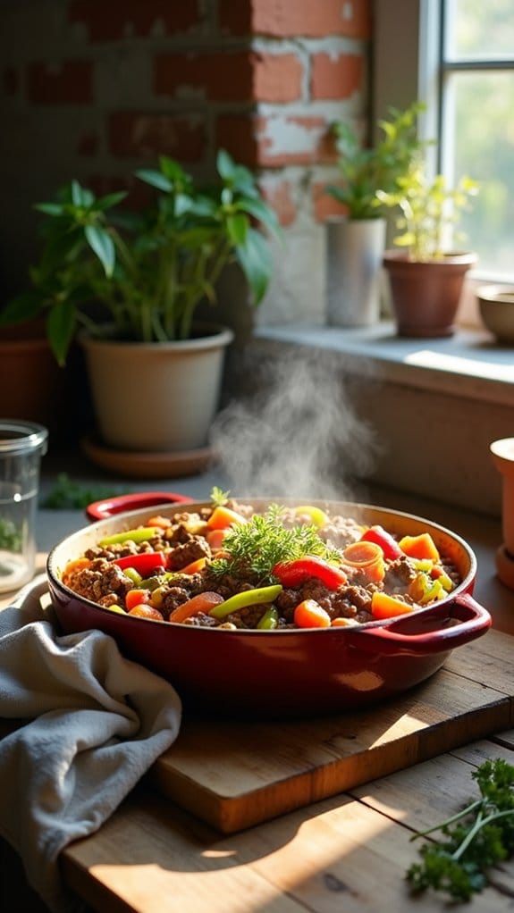 one pot beef casserole delight