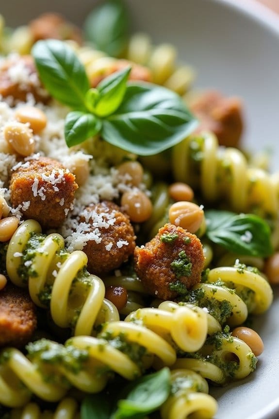 pesto chicken pasta recipe