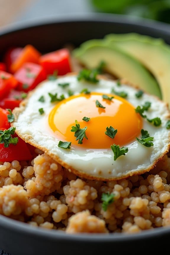 protein packed breakfast bowl