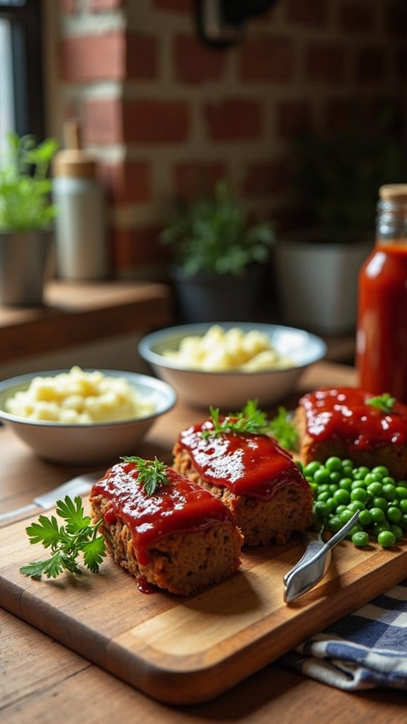 quick and easy mini meatloaves