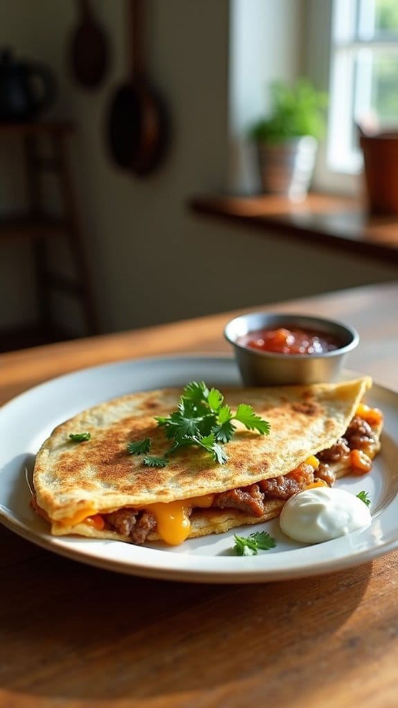 quick and satisfying quesadillas