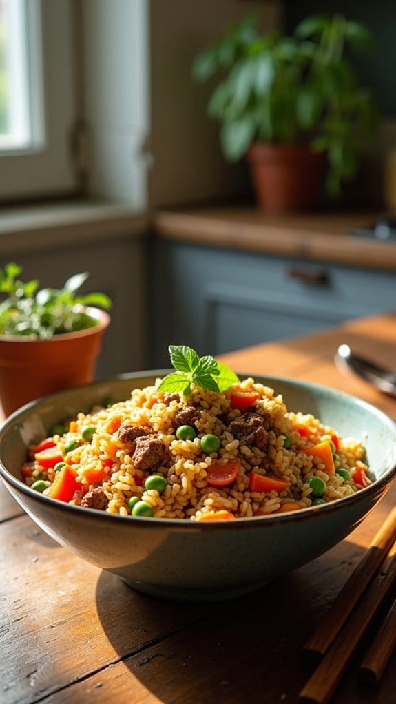quick beef vegetable stir fry