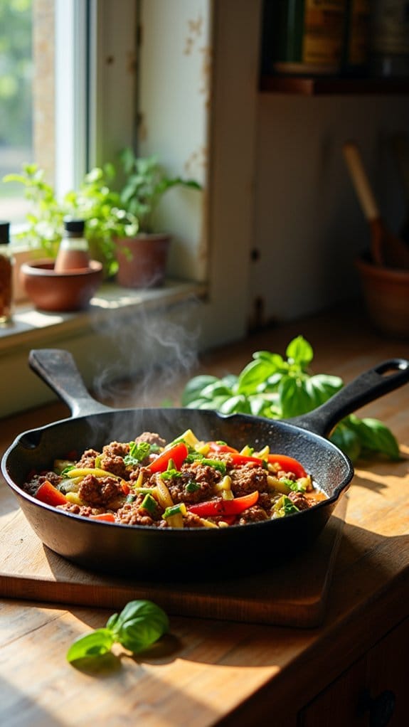 quick beef zucchini stir fry