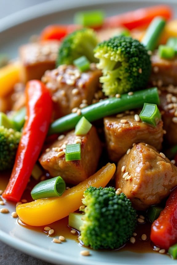 quick healthy chicken stir fry