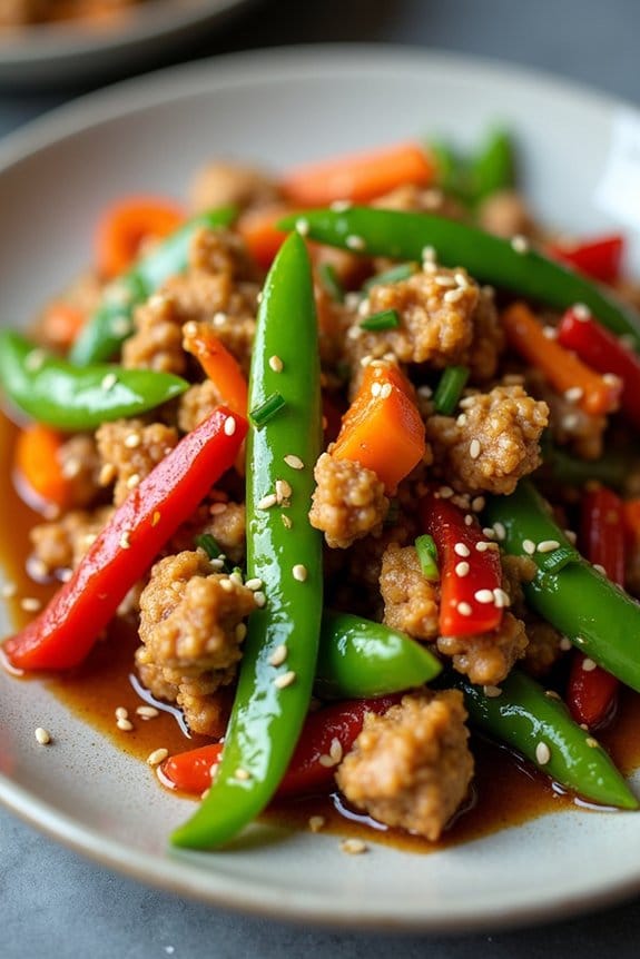 quick hoisin chicken stir fry