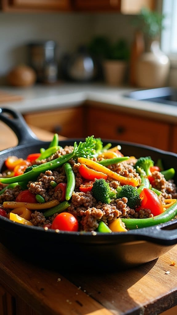 quick nutritious beef stir fry
