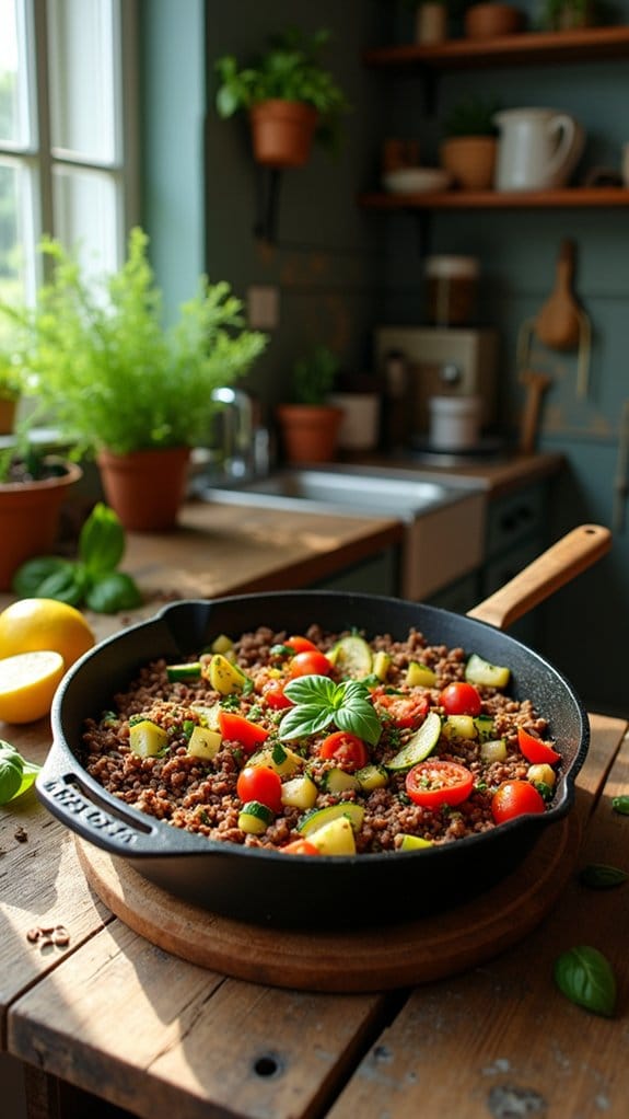 quick nutritious one pan meal