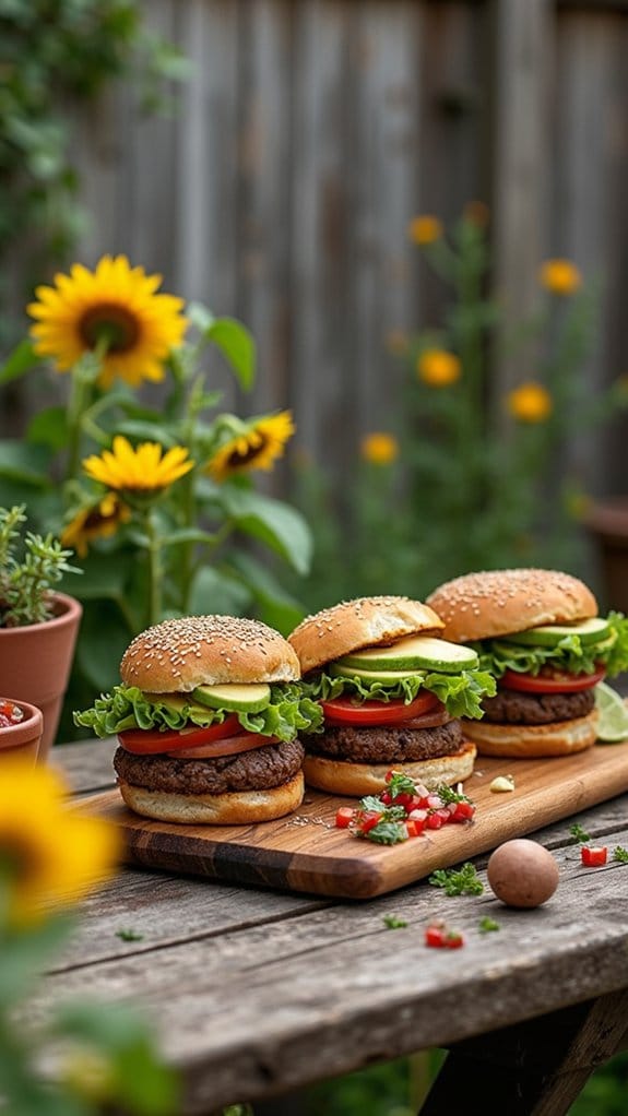 quinoa beef burgers recipe
