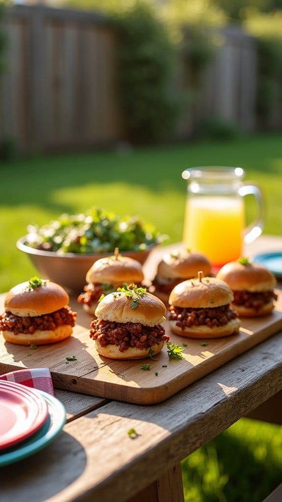 savory beef slider delight