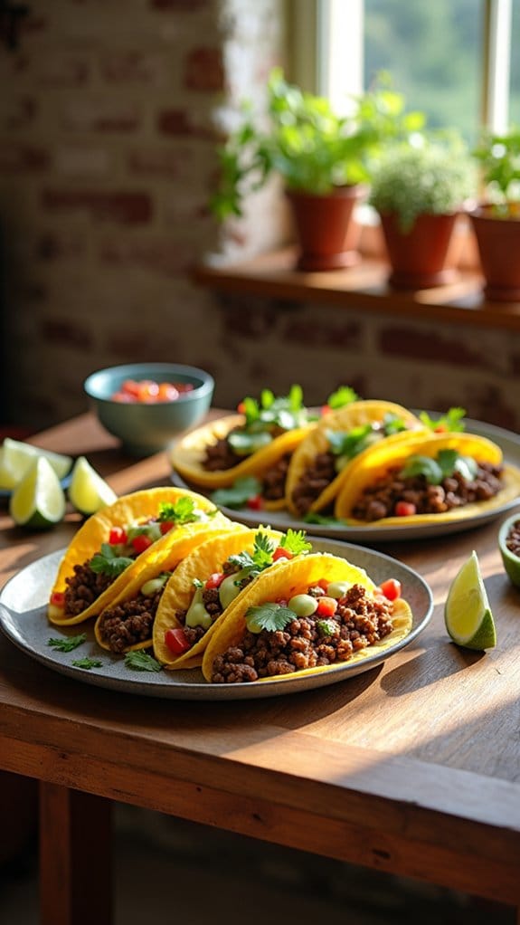 savory breakfast taco delight