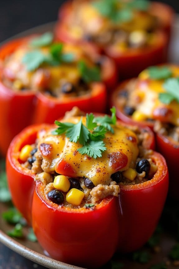 savory stuffed bell peppers