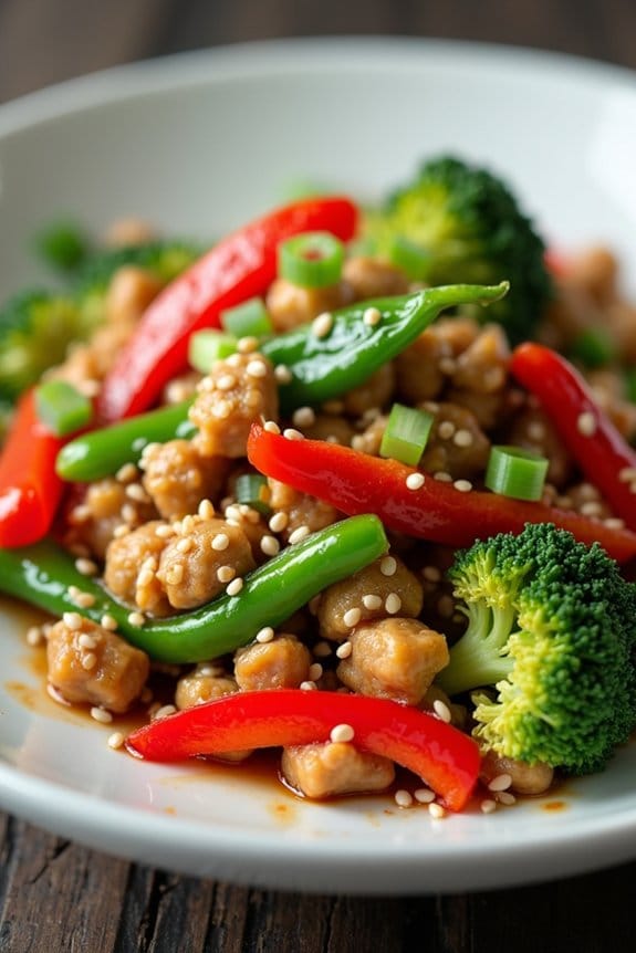 sesame chicken stir fry recipe