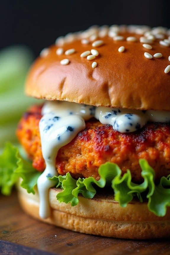 spicy chicken burger recipe