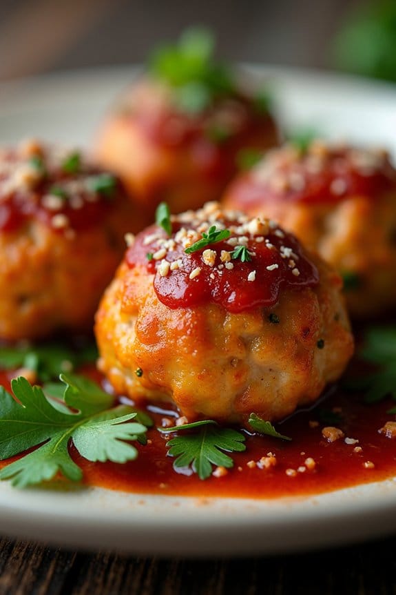 spicy chicken meatballs recipe