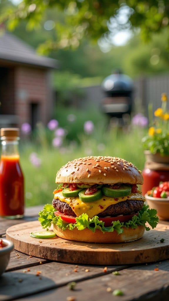 spicy chipotle burger delight